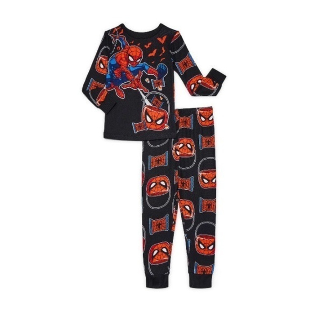 NWT. Marvel Spider-Man Kids Halloween Pajama Set